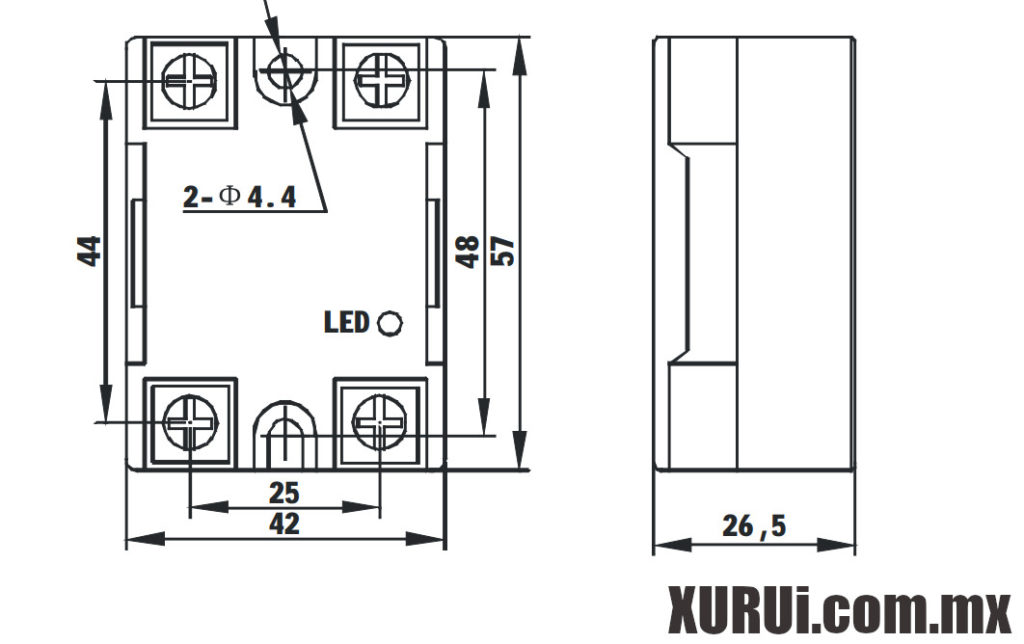 dimensiones xssr-da4810